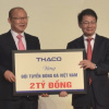 Ông Park Hang-seo dùng số tiền thưởng của Thaco cho phát triển bóng đá Việt và người nghèo