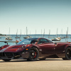 Ngắm siêu xe Pagani Huayra diện áo đỏ carbon "độc nhất"