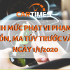 So sánh mức phạt vi phạm nồng độ cồn, ma túy trước và sau ngày 1/1/2020