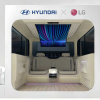 Hyundai kết hợp cùng LG ra mắt khoang cabin Ioniq Concept với thiết kế tương lai