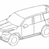 Rò rỉ bản vẽ thiết kế Toyota Land Cruiser hoàn toàn mới