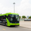 Tận mắt xem xe buýt điện VinBus chính thức vận hành tại Việt Nam