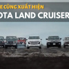 14 đời Toyota Land Cruiser cùng xuất hiện, ngỡ ngàng với "cụ tổ"