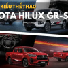 Toyota Hilux GR-Sport 2021: Bán tải kiểu thể thao