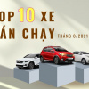 Top 10 xe bán chạy nhất tháng 8/2021: Chỉ duy nhất 1 xe có doanh số trên 1.000