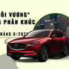 Các mẫu xe bán chạy nhất từng phân khúc tháng 8/2021