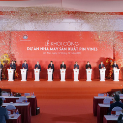 Vingroup khởi công nhà máy sản xuất pin VinES hơn 4.000 tỷ