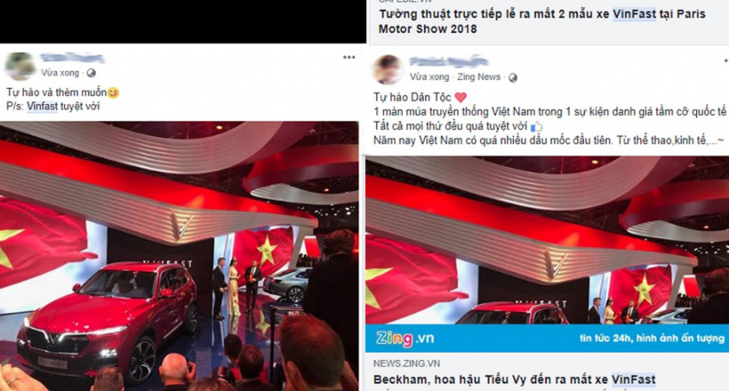 "Bão" mạng mang tên VinFast sau màn ra mắt xe mới tại Paris Motor Show 2018