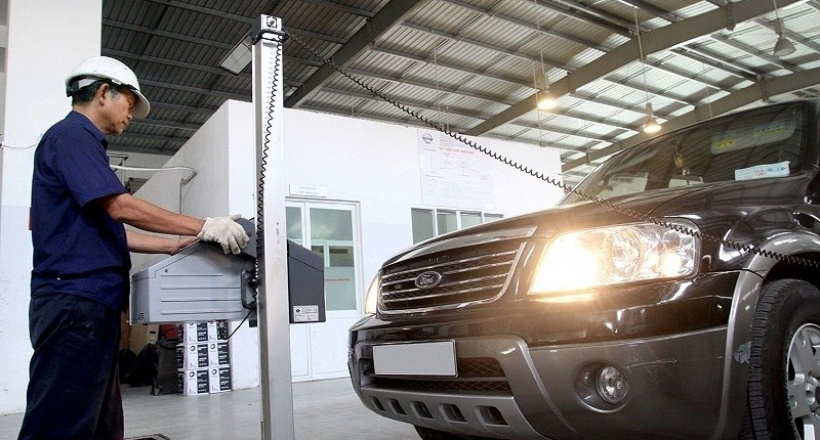 Thủ tục đăng kiểm xe ô tô sắp được rút ngắn thời gian