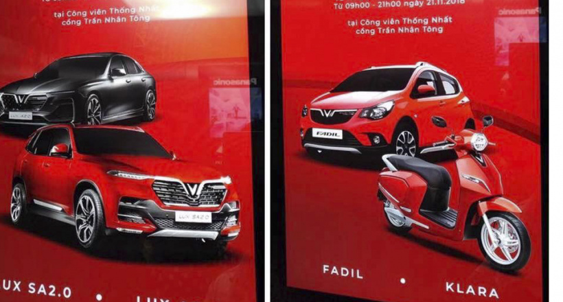 Xe cỡ nhỏ của VinFast lộ diện với tên gọi Fadil kèm theo lịch ra mắt