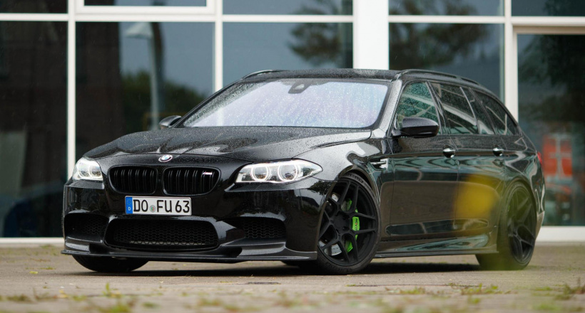 Ngắm xe wagon BMW M5 “độ” công suất mạnh gần bằng Bugatti Veyron