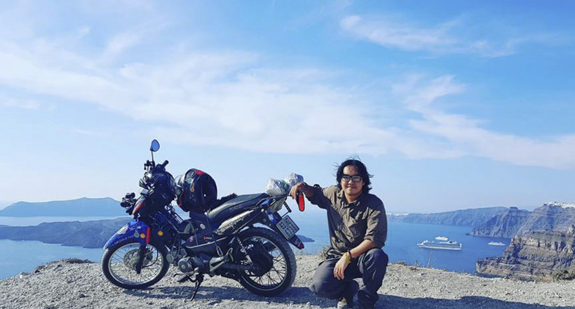 Theo chân chàng trai Việt phượt “khắp thế gian” bằng xe máy