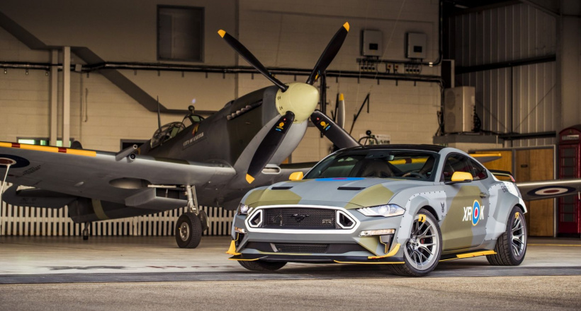 Chiêm ngưỡng Ford Mustang độ phong cách máy bay chiến đấu