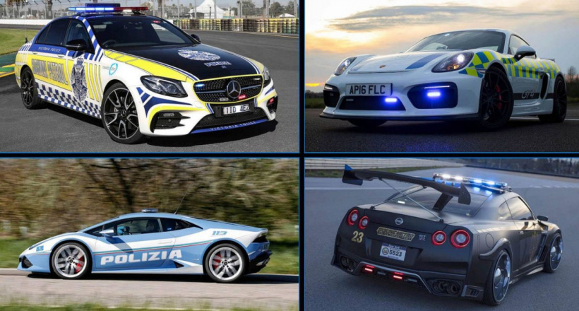 Top 10 xe cảnh sát đẹp nhất thế giới, xe số 4 quá "chất"