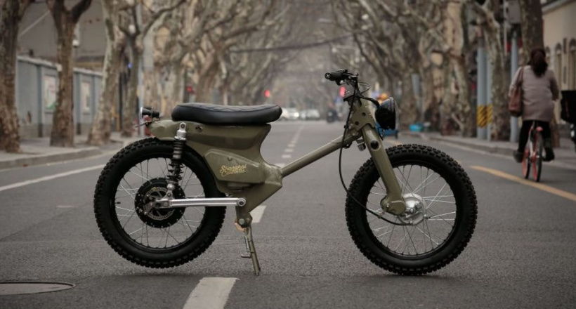 Xe điện "cực chất" mang bóng dáng Honda Cub "huyền thoại"