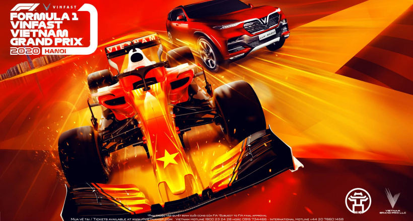 Công bố tên gọi chính thức chặng đua F1 tại VN, gọi tên VinFast