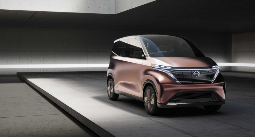 Hé lộ mẫu xe điện nhỏ gọn mới của Nissan trước Tokyo Motor Show