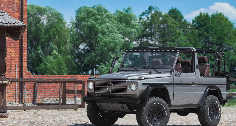 Hàng độc Mercedes-Benz G-Class độ từ xe quân đội gây "sốc" về giá
