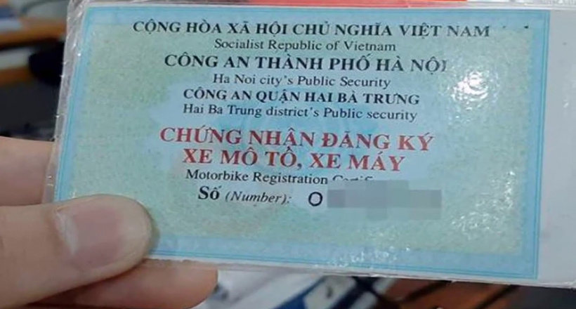Giấy đăng ký xe cơ giới có thể được chuyển sang thẻ nhựa có mã QR code