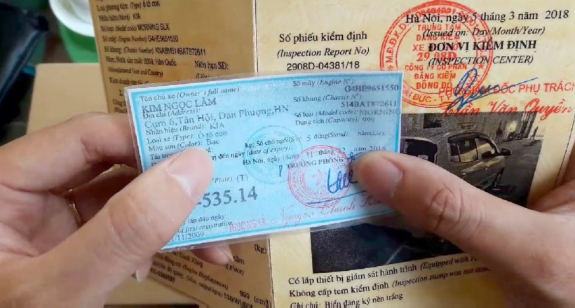 Sử dụng giấy tờ giả để làm giấy đăng ký xe, xử phạt thế nào?