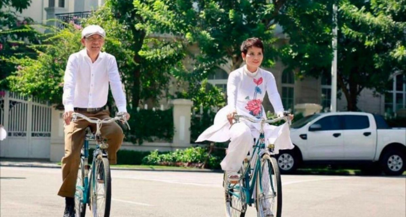 Dạo phố Hà Nội với xe đạp Peugeot - "Tìm lại bầu trời" hoài niệm
