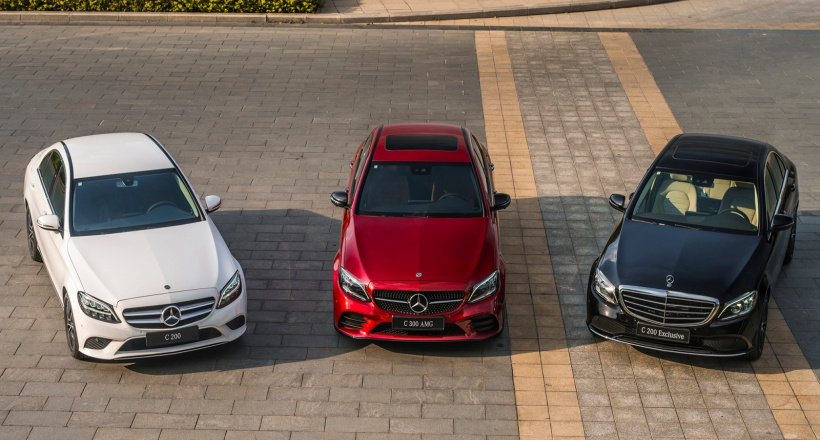Giá lăn bánh xe Mercedes-Benz C-Class 2019