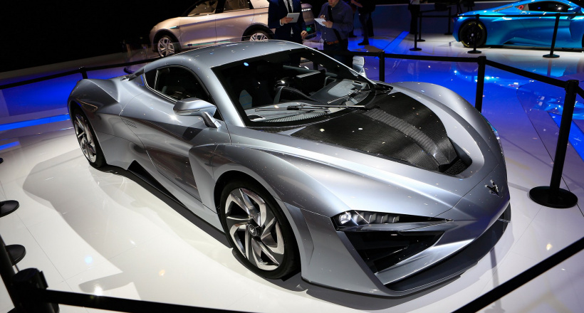 Qua thời chỉ sản xuất xe phổ thông, hãng xe Trung Quốc trình làng siêu xe mạnh ngang Bugatti Chiron