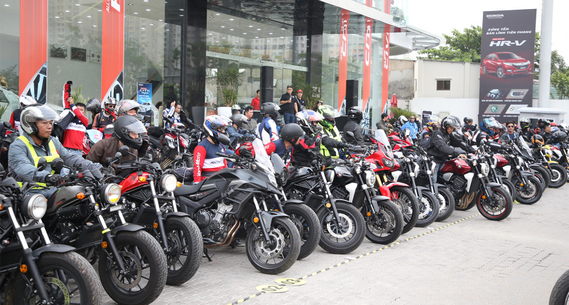 “Biker Day” – ngày hội của những người mê xe phân khối lớn