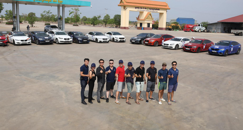 Bimmer Việt bắt đầu hành trình 3.700km trên những chiếc xe BMW