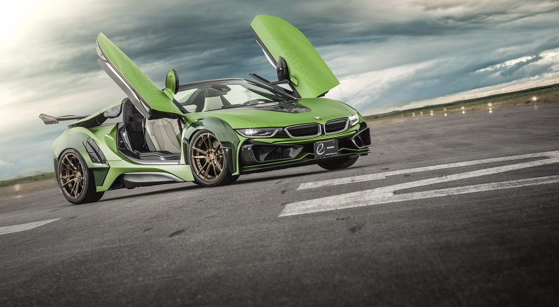 Ngắm BMW i8 Roadster độ "cực chất" lấy ý tưởng từ xe quân sự