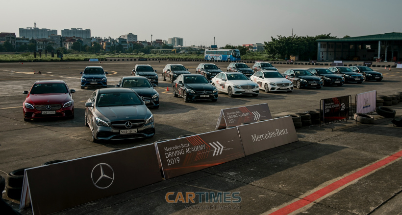 Những hình ảnh đẹp lạ tại Mercedes-Benz Driving Academy 2019