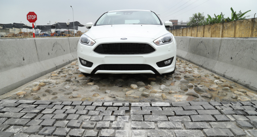 Đường thử xe 1.080m mới của Ford Việt Nam chính thức đi vào hoạt động