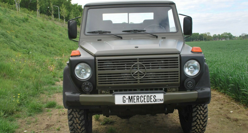 Khám phá Mercedes-Benz G-Class phiên bản xe bán tải quân sự