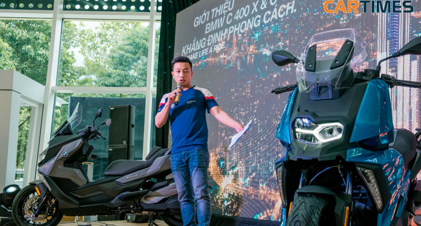 BMW Motorrad Việt Nam ra mắt cặp đôi xe tay ga phân khối lớn với vô số công nghệ đi kèm