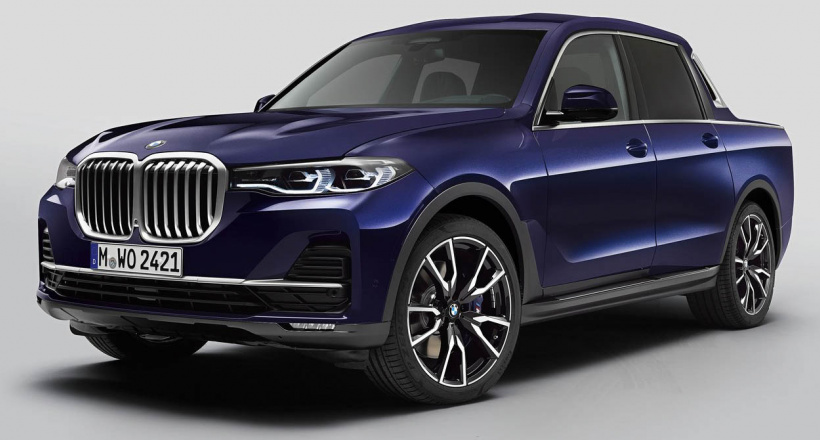 BMW X7 phiên bản bán tải được vén màn, chỉ một chiếc duy nhất được thiết kế