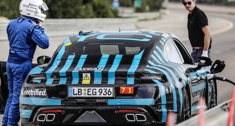 Video: Xem xe điện Porsche Taycan chạy 3.400km trong 24 giờ