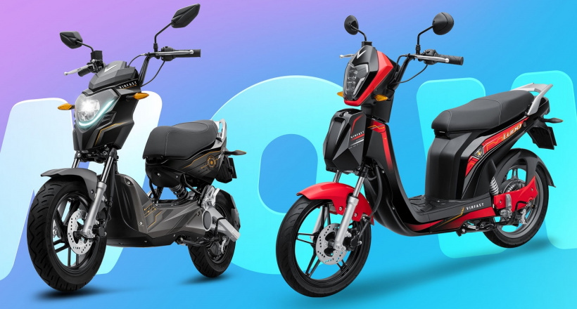 VinFast ra mắt 2 dòng xe máy điện thể thao mới, đổi pin miễn phí tại các trạm