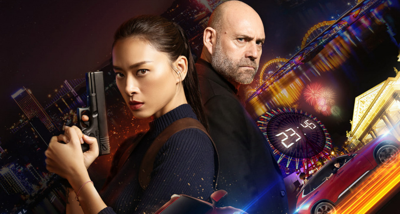 Xem Ngô Thanh Vân bắn nhau trên xe VinFast trong đêm giao thừa