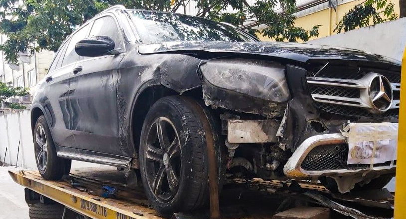 Mercedes-Benz Việt Nam nói gì về nguyên nhân cháy xe Mercedes-Benz GLC 200