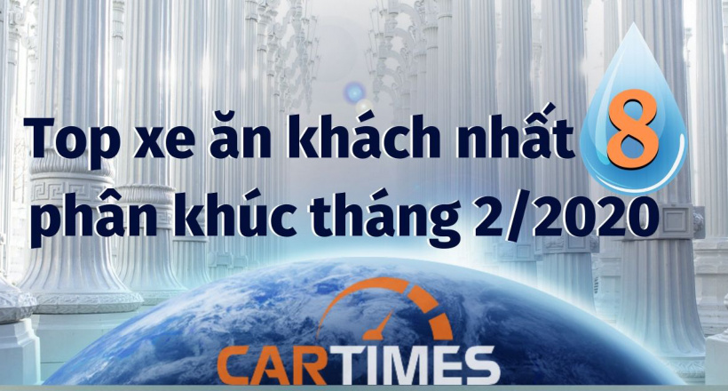 Infographic: Top xe ăn khách nhất các phân khúc tại Việt Nam tháng 2/2020
