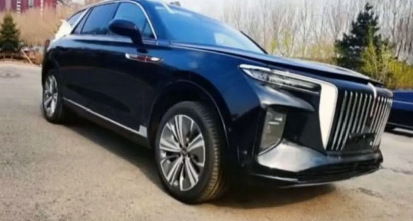SUV chạy điện của Hongqi lộ diện phiên bản thương mại, thiết kế liên tưởng tới BMW X7