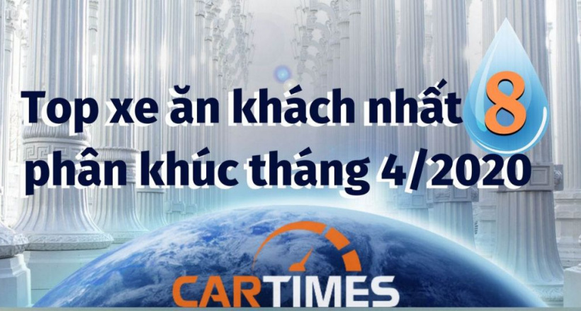 Tháng 4/2020: Danh sách 8 xe bán chạy nhất từng phân khúc