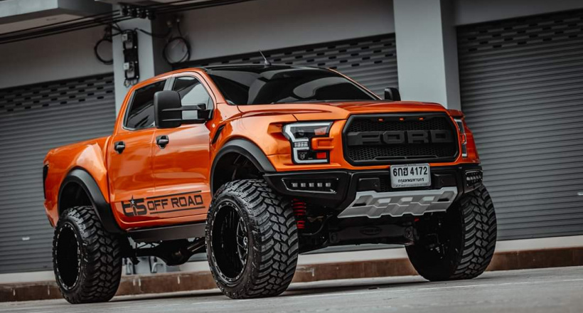 Xưởng độ Thái Lan biến hình Ford Ranger Raptor thành F-150 Raptor, có tuỳ chọn cá nhân hoá