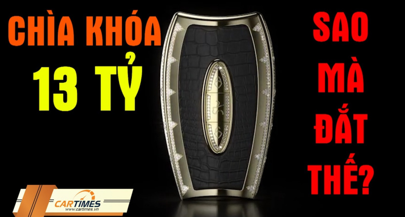 Top 5 chiếc chìa khóa ô tô "sang chảnh" và đắt đỏ bậc nhất thế giới