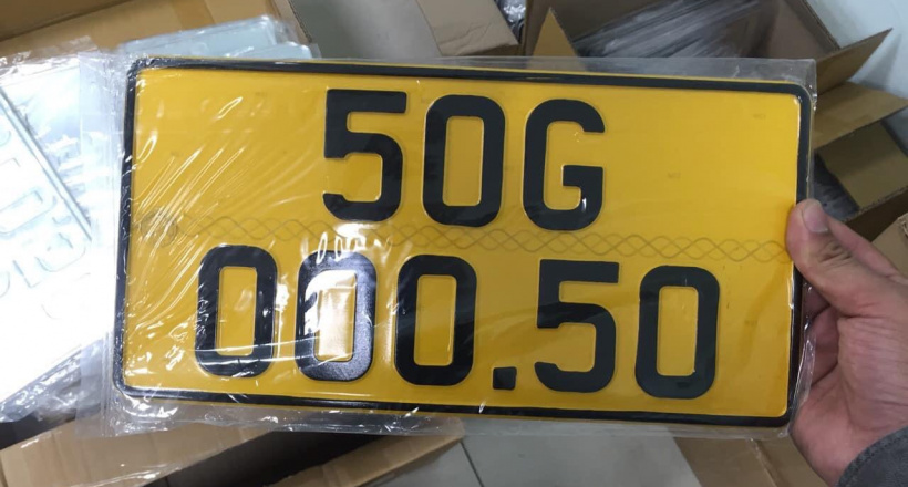 Đổi biển số xe màu vàng có được giữ nguyên số hay không?