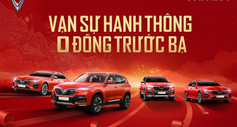 VinFast công bố chính sách ưu đãi mới cho tháng 1 và 2/2021: Tiếp tục giảm phí trước bạ