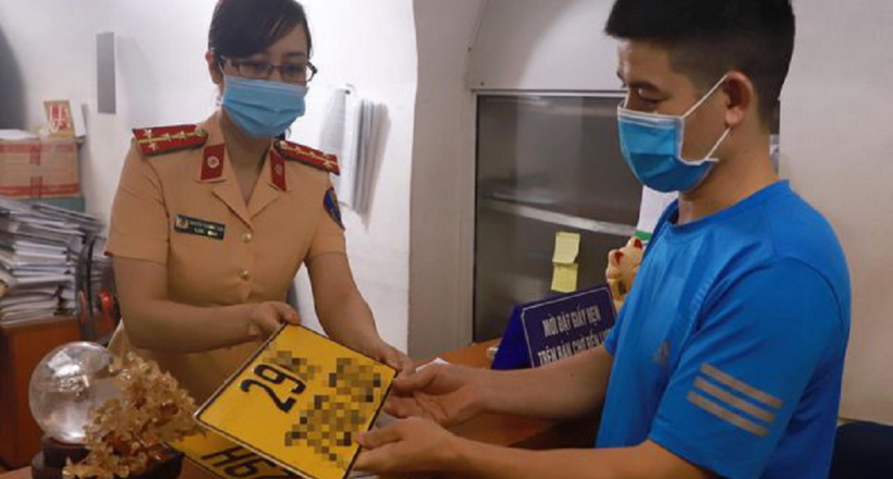 Thay đổi địa chỉ đăng ký ô tô, xe máy của 4 quận nội thành Hà Nội