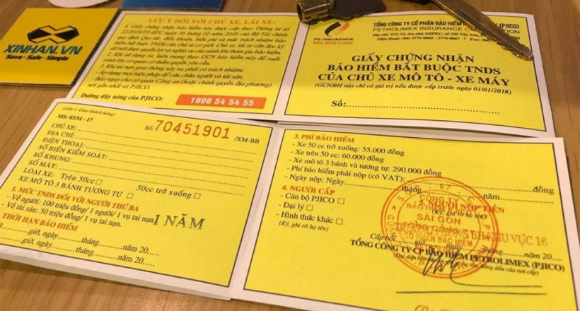 Bảo hiểm xe máy có thời hạn bao lâu?