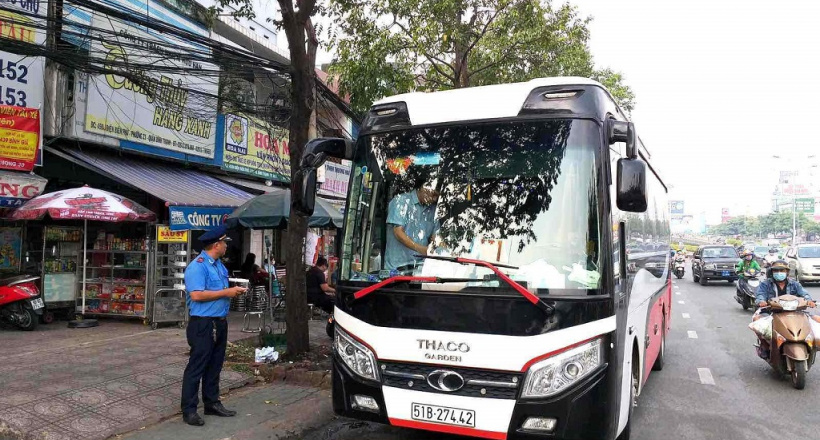 Đón trả khách không đúng nơi quy định thì bị xử phạt thế nào?