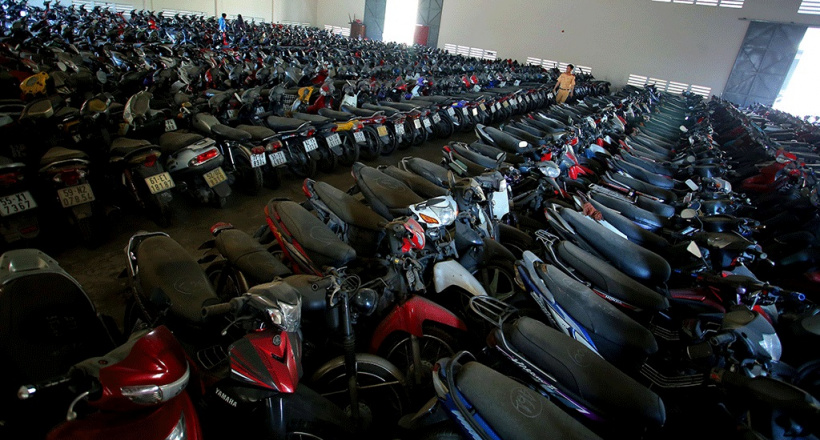 Quá hạn tạm giữ, không đến nhận xe thì xử lý như thế nào?